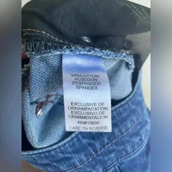 Mac and Me Jeans Bootcut Size 6 Pull On Comfort Waistband Medium Wash Hemmed - Picture 7 of 10